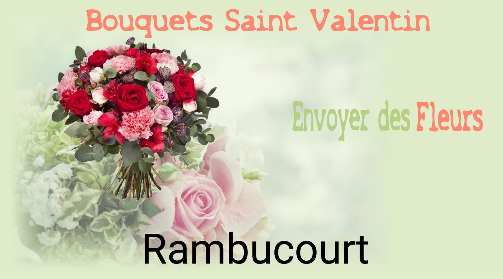 Roses de Saint-Valentin livrées à Rambucourt
